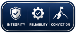 Integrity · Reliability · Conviction